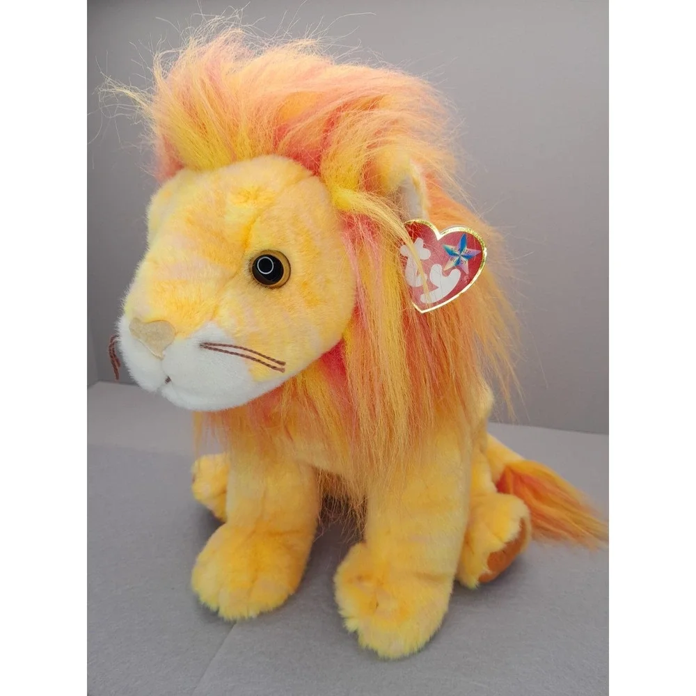 Ty Beanie Buddy Bushy Lion 12